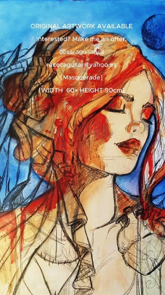 RED BENEATH THE BLUE MOON