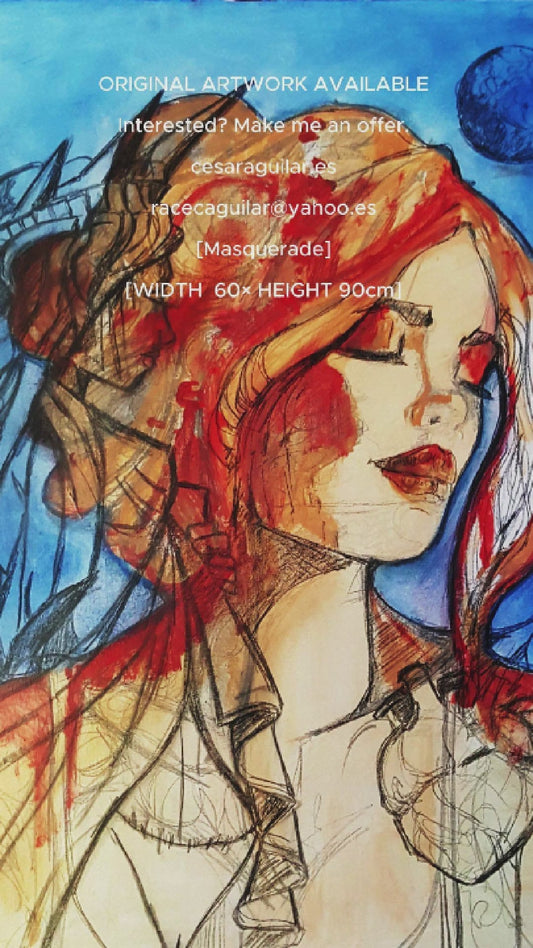 RED BENEATH THE BLUE MOON